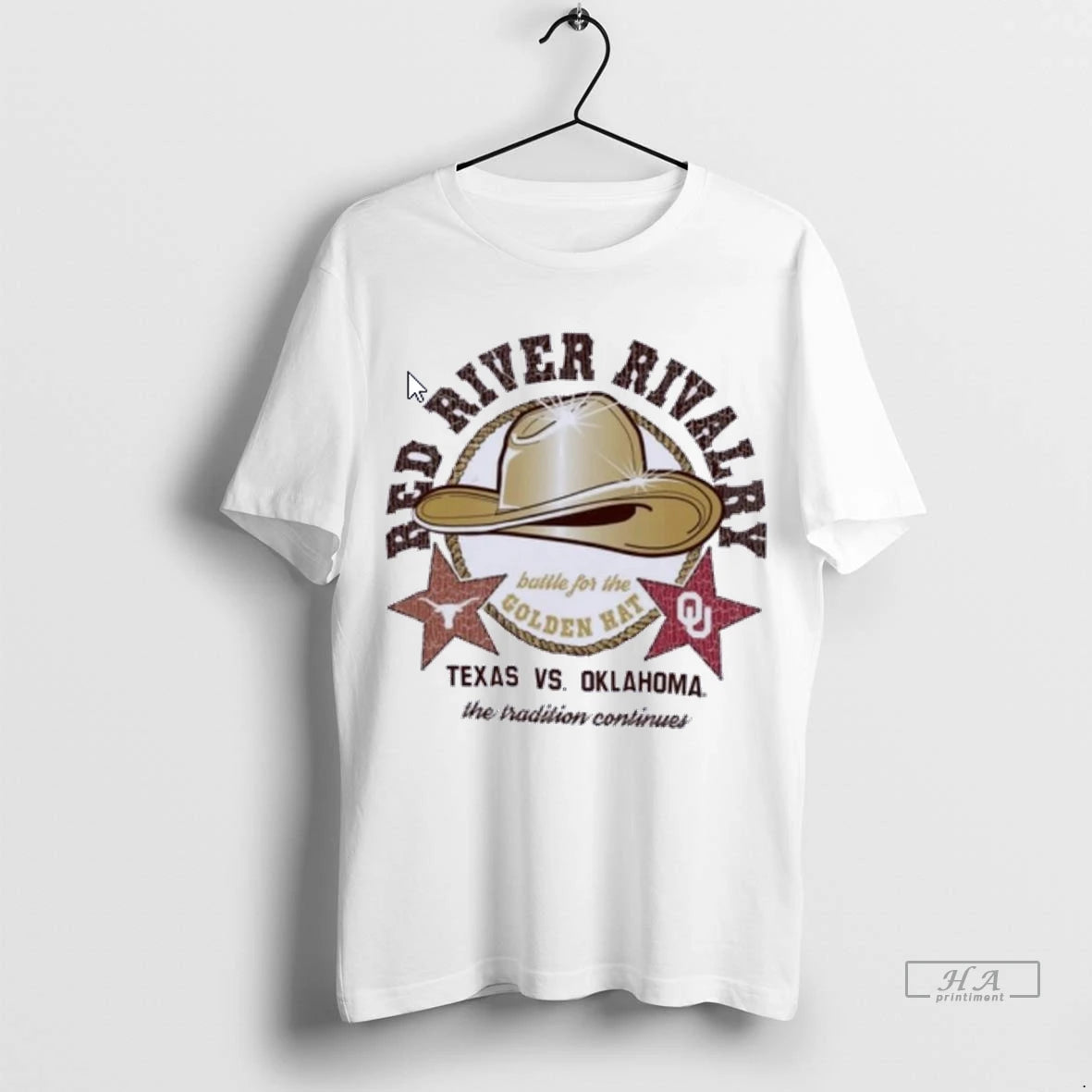 Official Texas Vs Oklahoma Battle For The Golden Hat 2025 Red River Rivalry State Fair