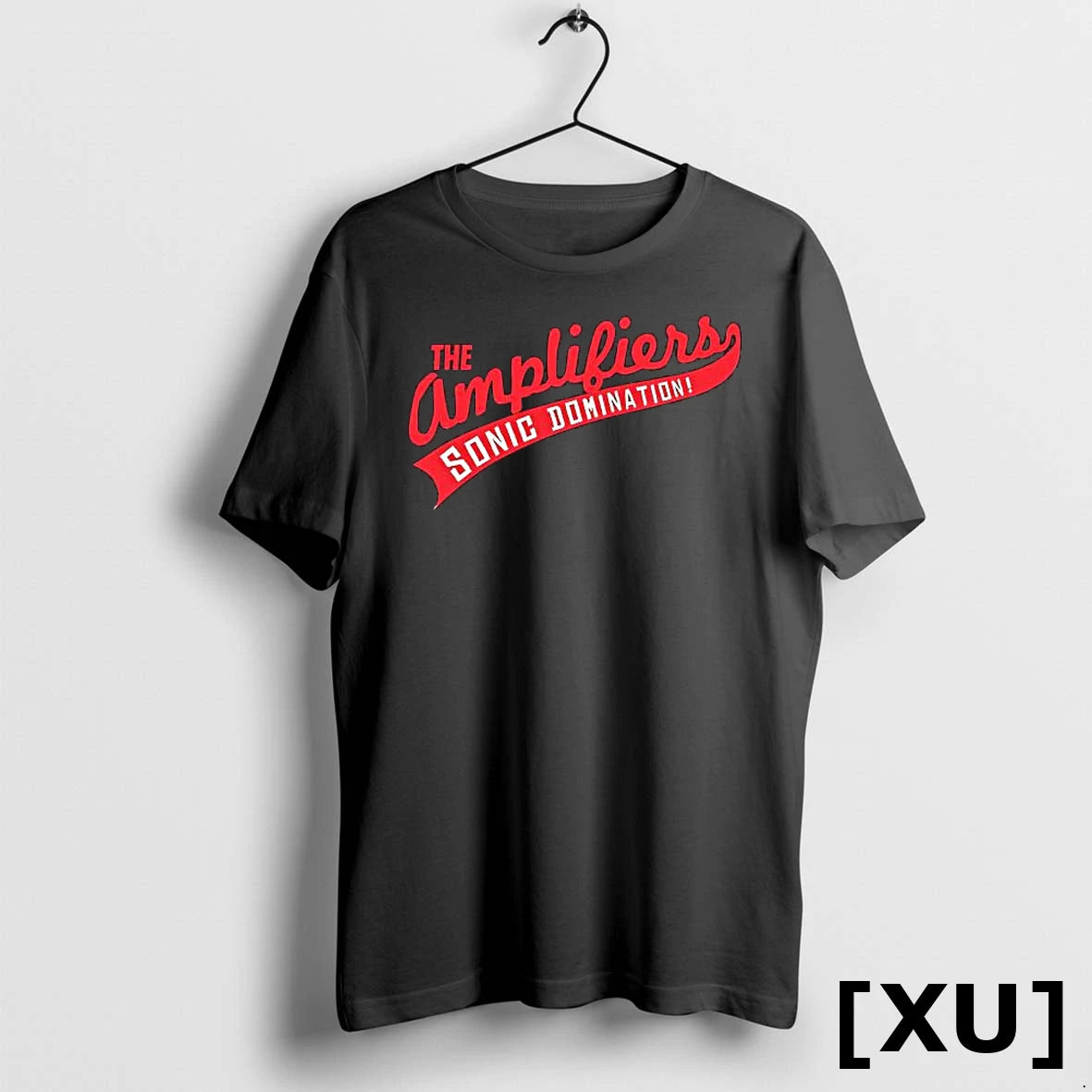 Official The Amplifiers Sonic Domination Red Text Tshirts Sweater