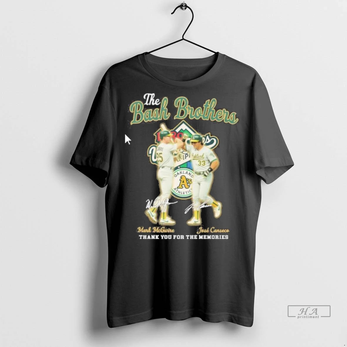 Official The Bash Brothers Mark Mcgwire And Jose Canseco Tshirts Sweater