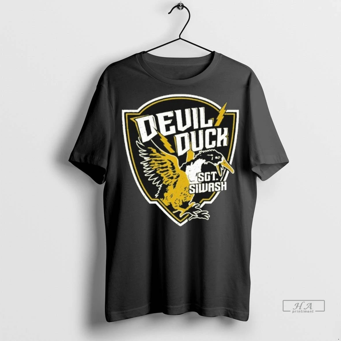 Official The Fat Electrician Sgt Siwash Devil Duck Tshirts Sweater