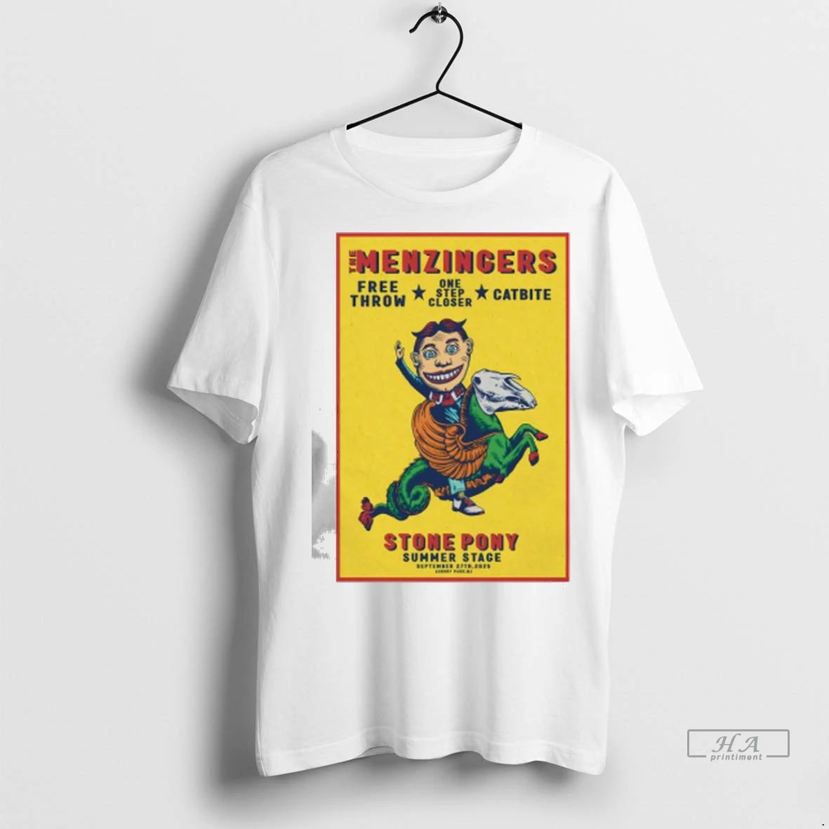Official The Menzingers Event In Asbury Park September 27th 2025 Ladies Tshirts Sweater