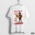 Official They Hate Us Because They Aint Us Kansas City Chiefs Grinch Happy Halloween