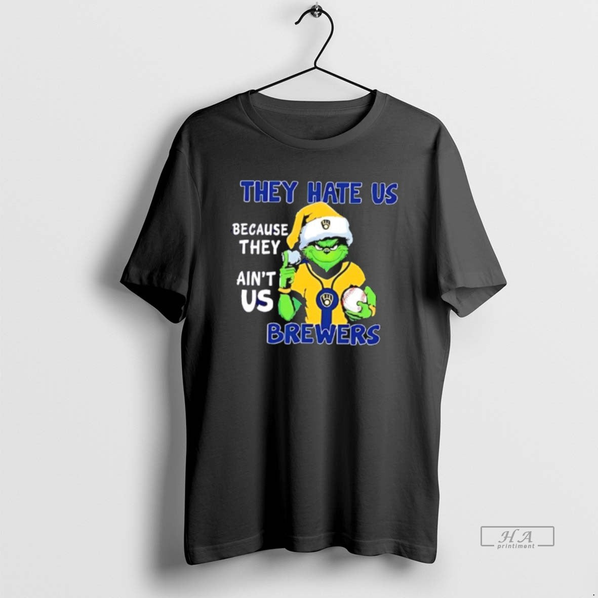Official They Hate Us Because They Aint Us Milwaukee Brewers