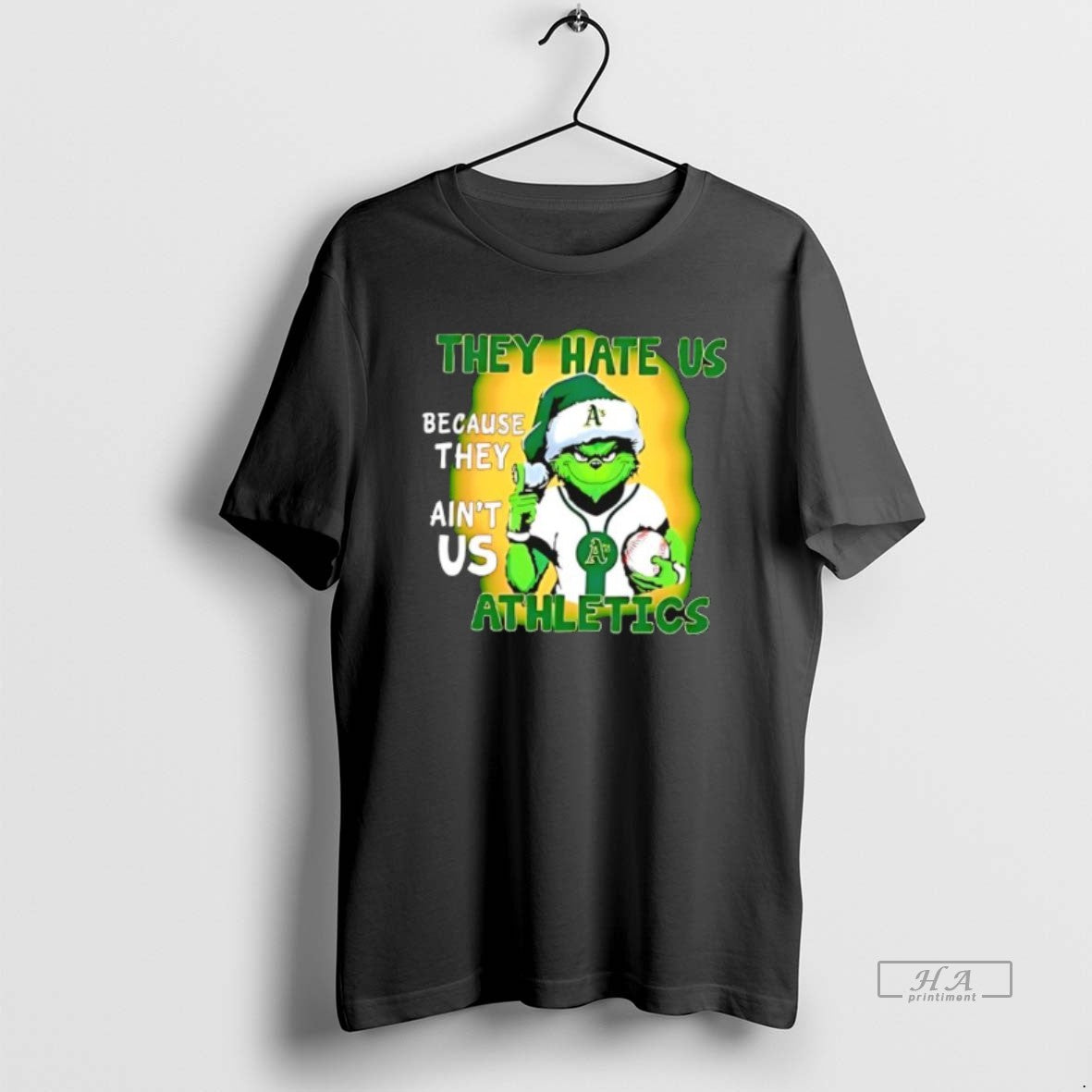 Official They Hate Us Because They Aint Us Oakland Athletics
