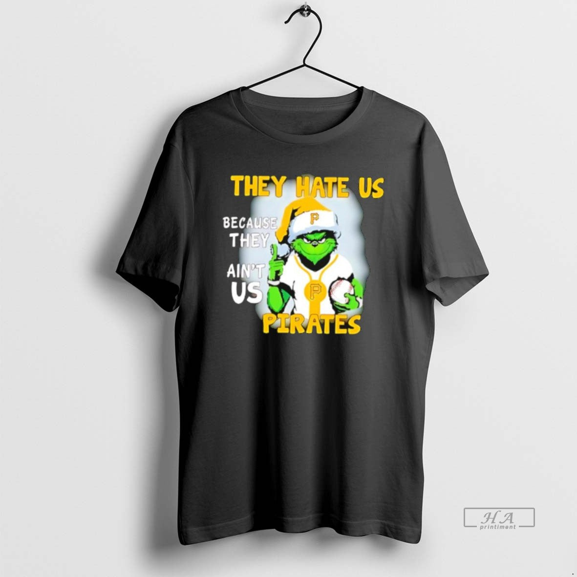 Official They Hate Us Because They Aint Us Pittsburgh Pirates