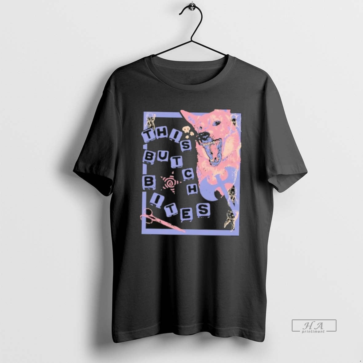 Official This Butch Bites Dog Art Retro