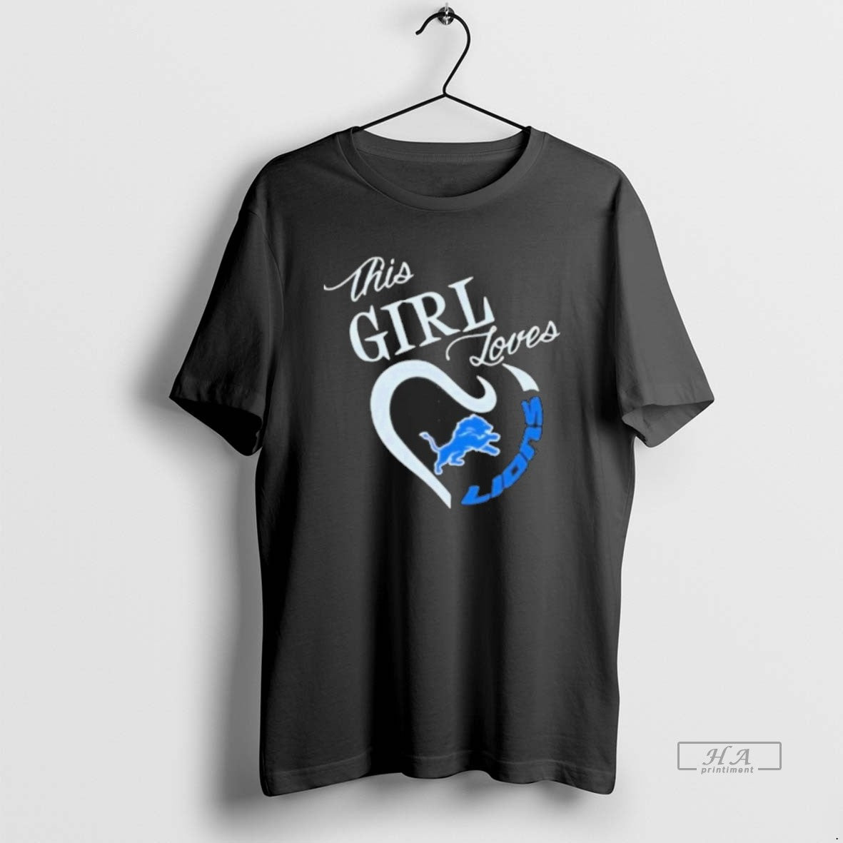 Official This Girl Loves Detroit Lions