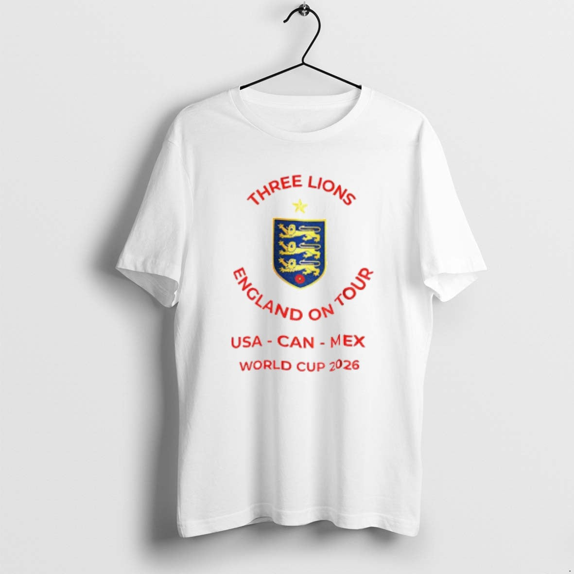 Official Three Lions England World Cup 2026 Usa Canada Mexico