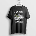 Official Tinsel Towing Well Drag The Sleigh Out