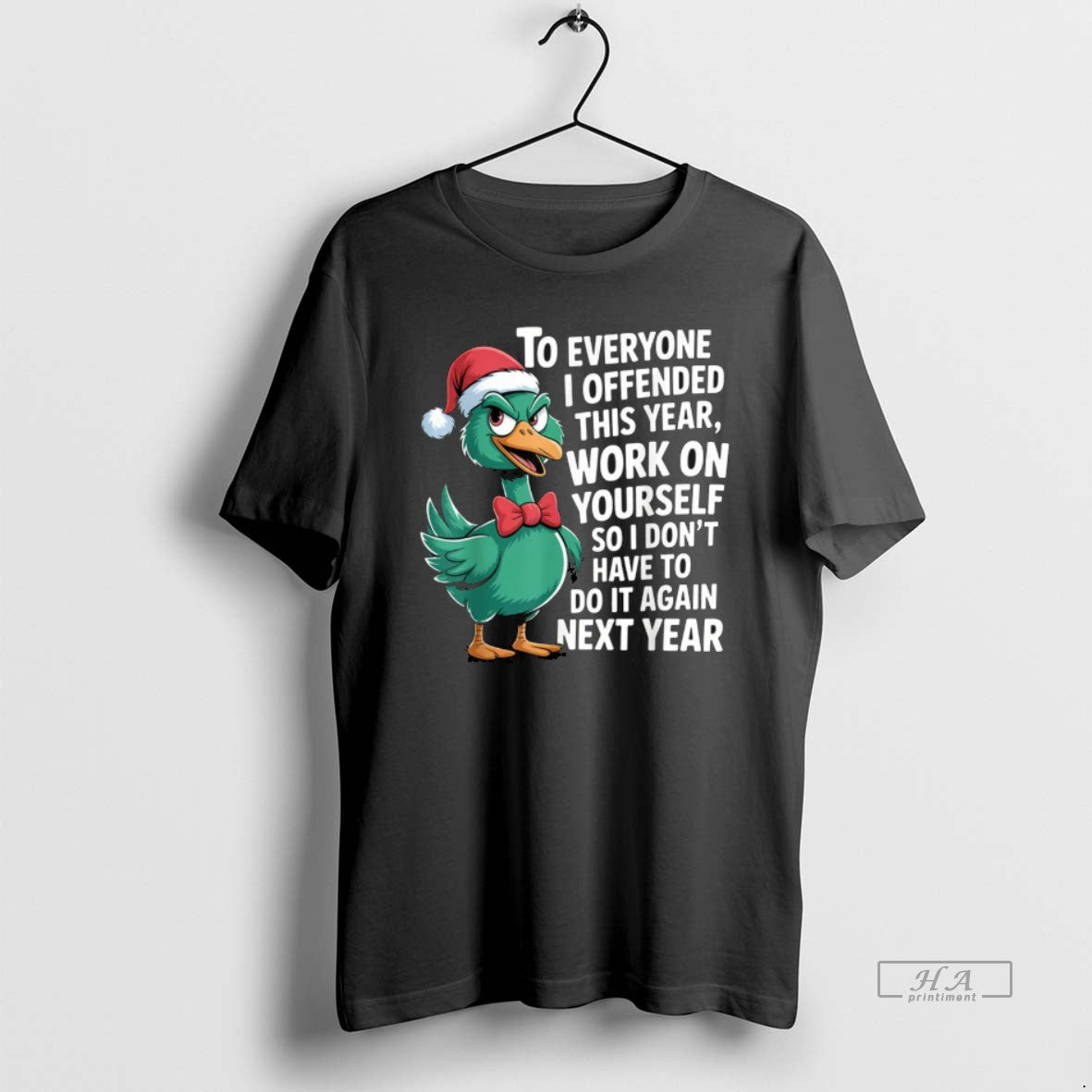 Official To Everyone I Offended This Year Funny Sarcastic Holiday