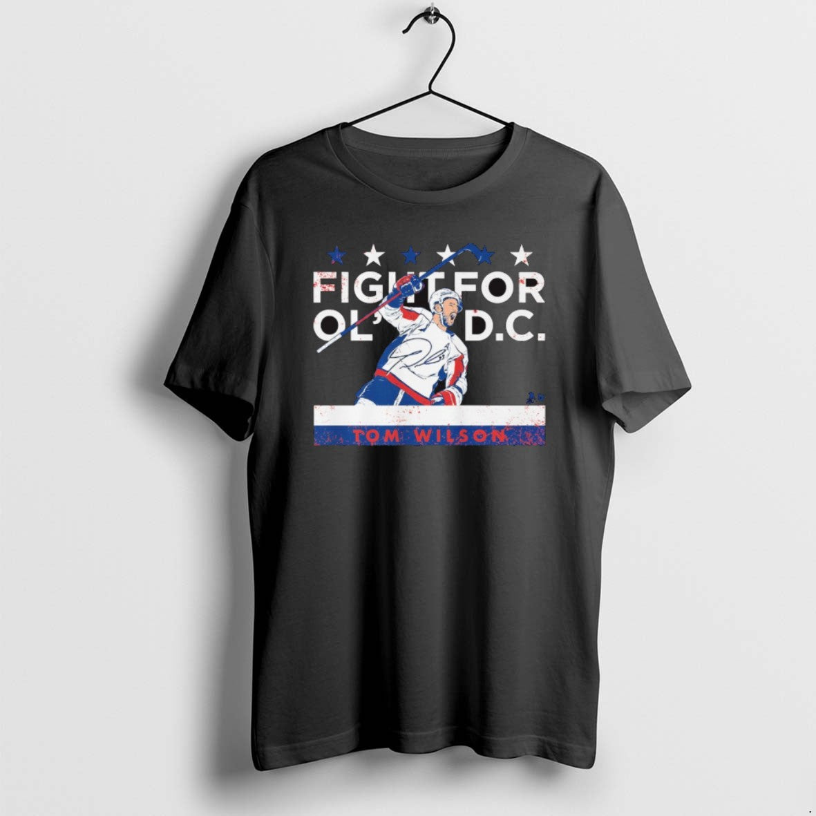 Official Tom Wilson Fight For Old Dc 2025 Washington Capitals