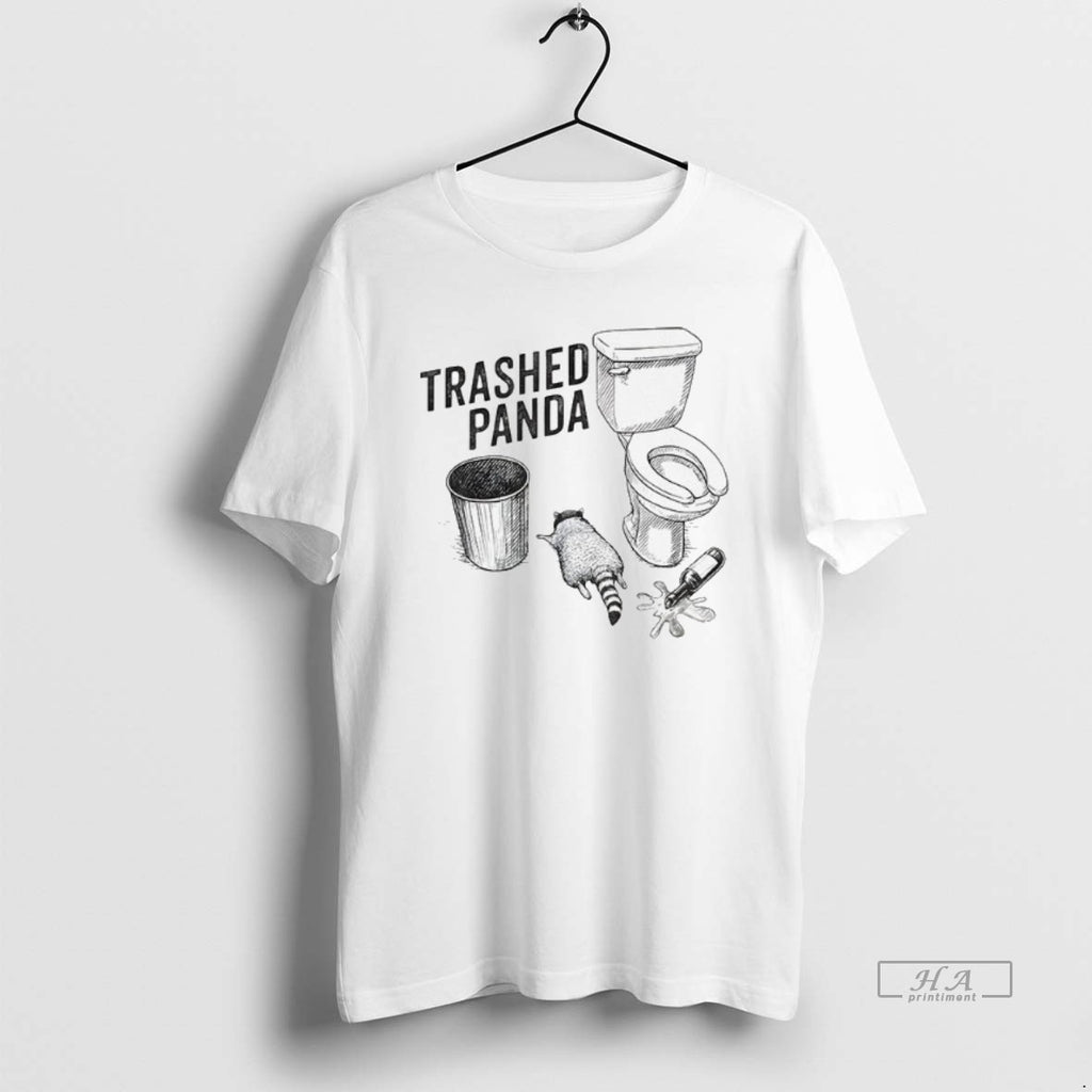 Official Trashed Panda Funny Drunk Racoon