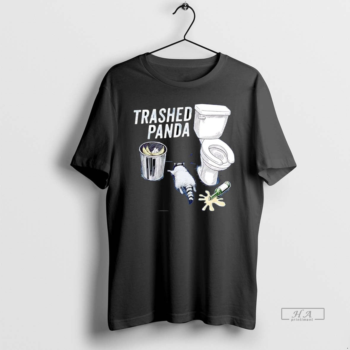 Official Trashed Panda Drunk Raccoon