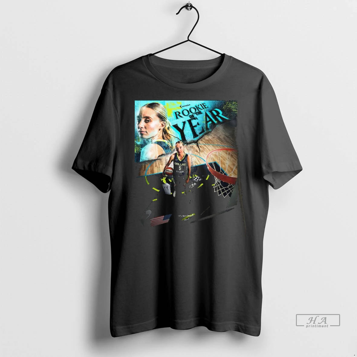 Official Trendy Paige Bueckers Dallas Wings Rookie Of The Year Wnba Basketball 2025 Bold Modern