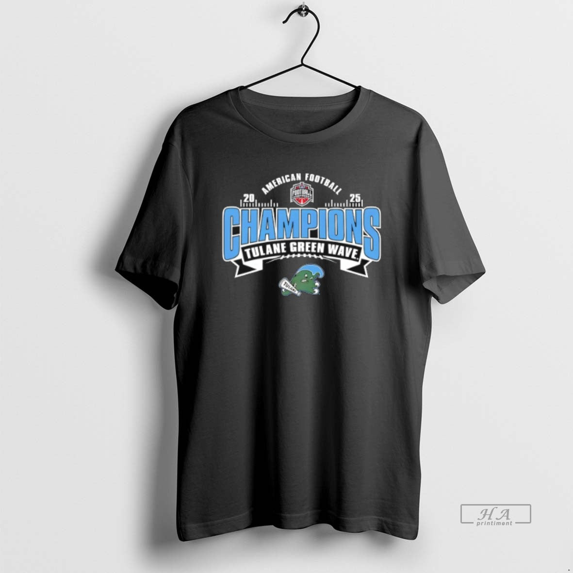 Official Tulane Green Wave 2025 American Conference Champions Locker Room