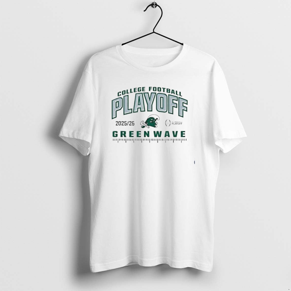 Official Tulane Green Wave College Football Playoff Cfp 2025 2026 Logo