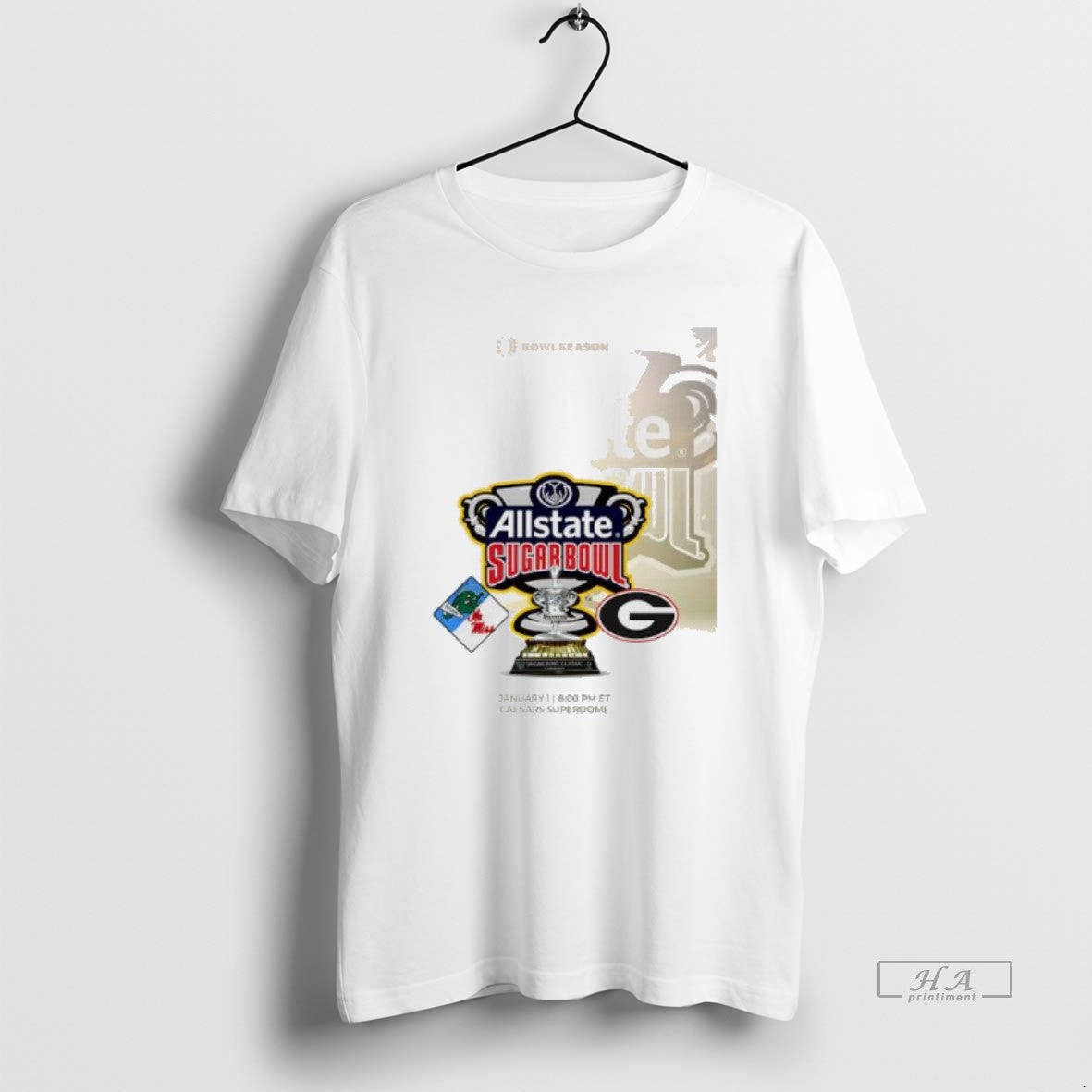 Official Tulane And Ole Miss Vs Georgia Allstate Sugar Bowl 2026