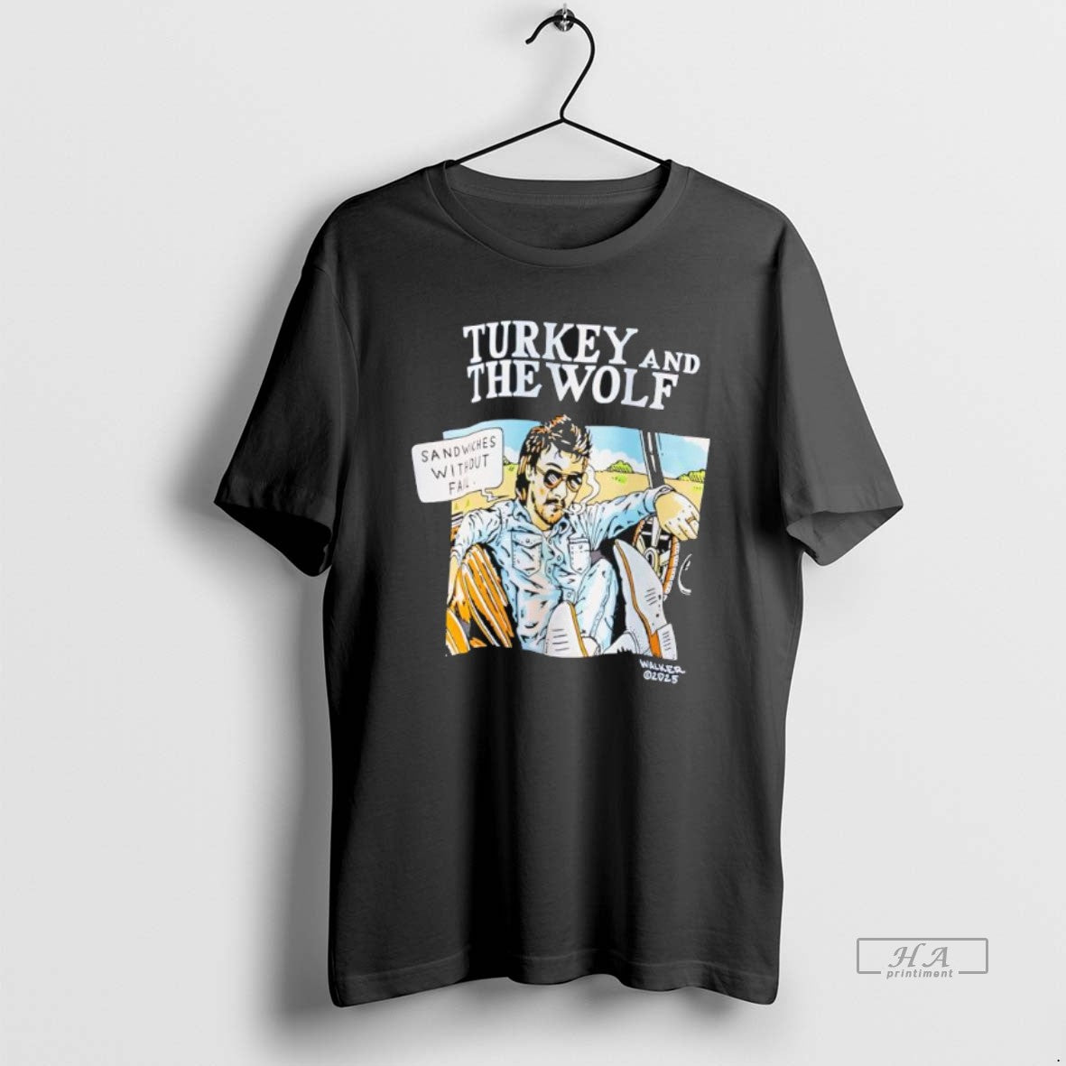 Official Turkey And The Wolf Sandwich Revenge Graphic