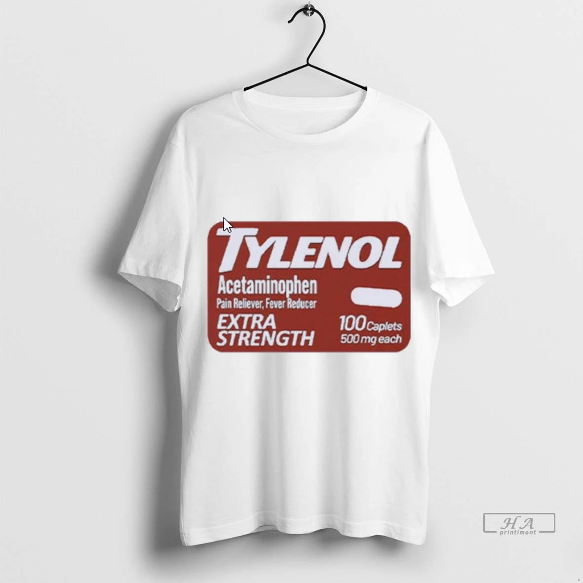 Official Tylenol Extra Strength Pain Reliever Fever Reducer Does Not Cause Autism Tshirts Sweater