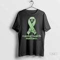 Official Usa Utep Mental Health Matters Green Ribbon Tshirts Sweater