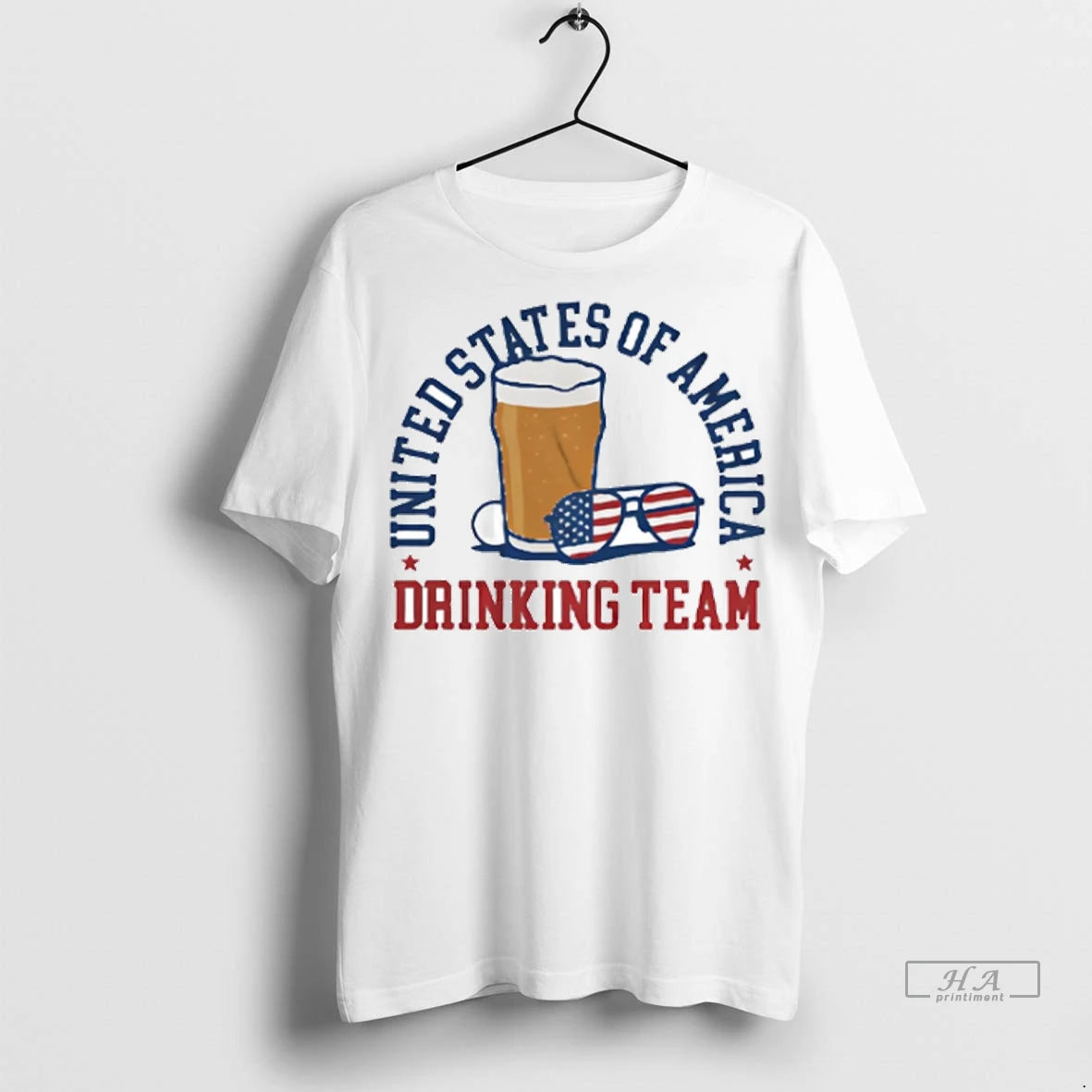 Official Usa Drinking Team Golf Tshirts Sweater