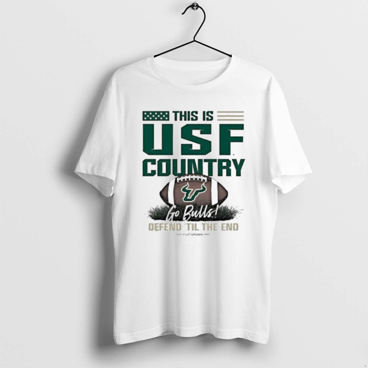 Official University Of South Florida Bulls Football Go Bulls Defend Til The End