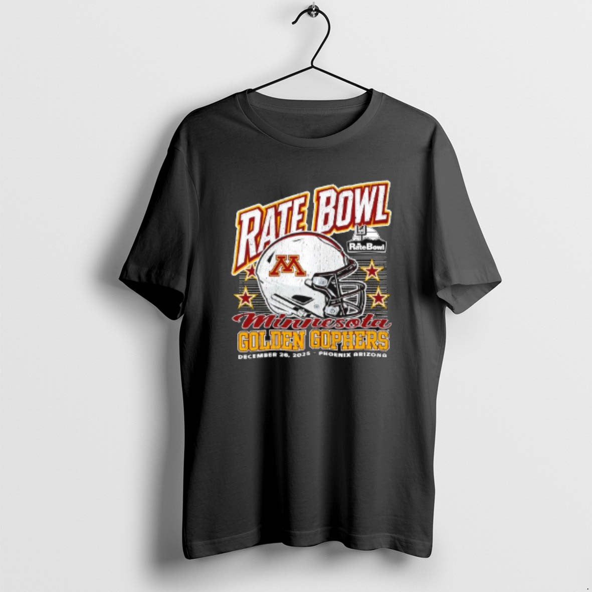 Official University Of Minnesota Golden Gophers Rate Bowl 2025