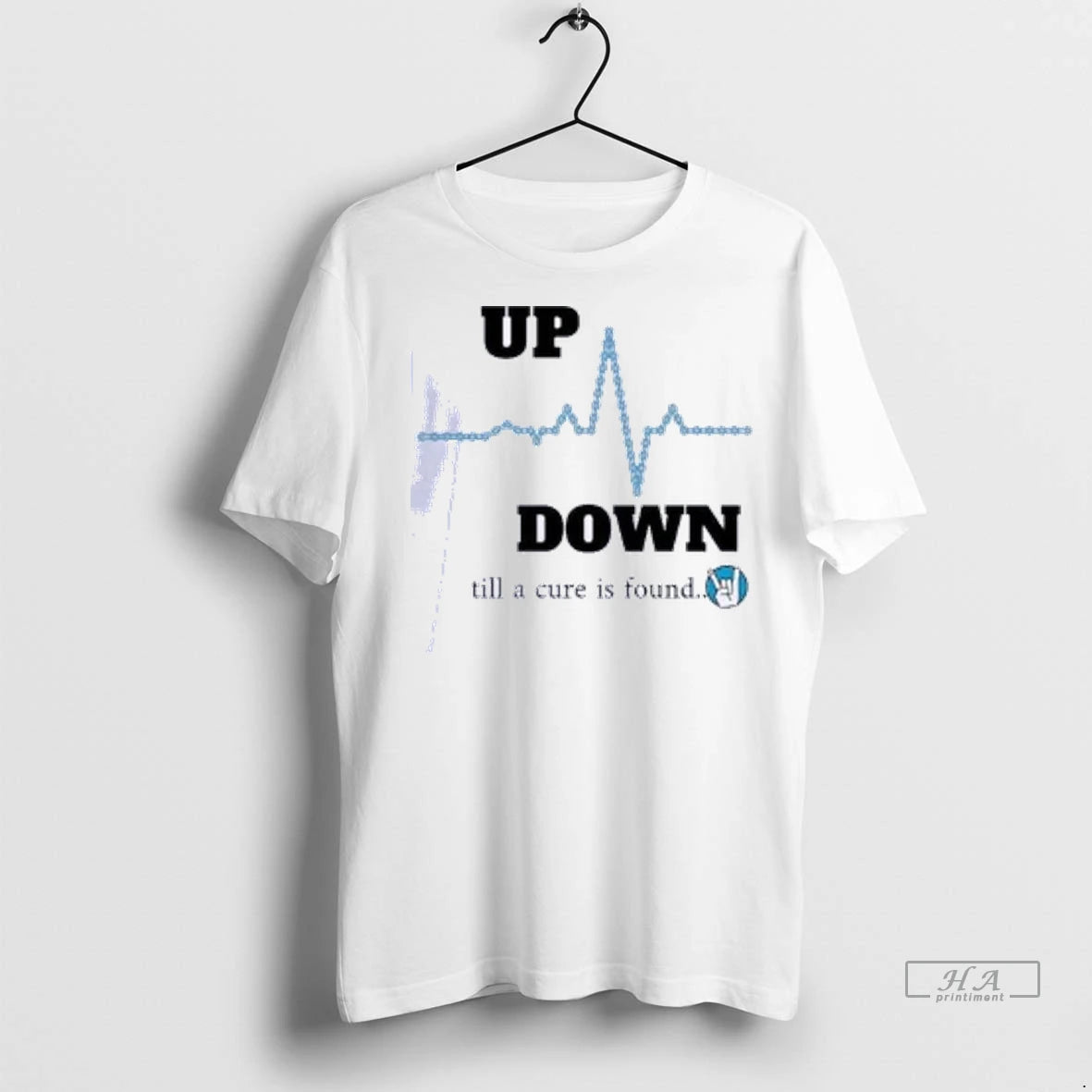 Official Up And Down Till A Cure Is Found Tshirts Sweater