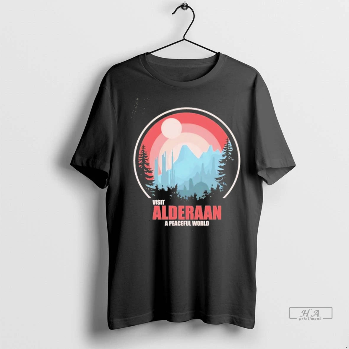Official Visit Alderaan A Peaceful World Tee Tshirts Sweater