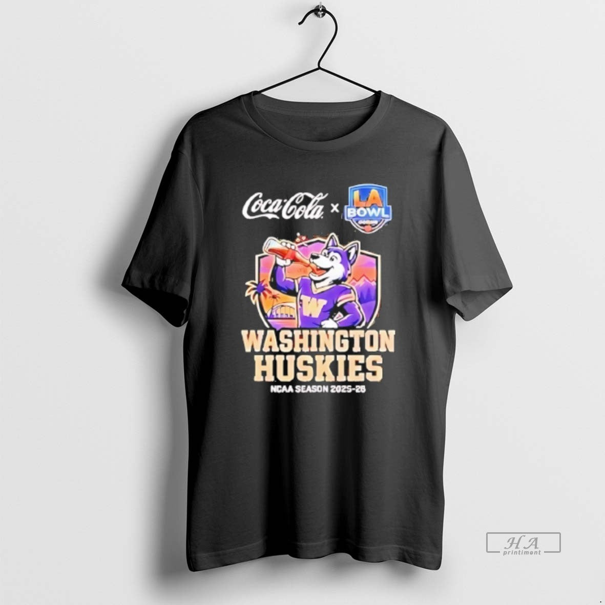 Official Washington Huskies 2025 26 La Bowl Hosted By Gronk Mascot