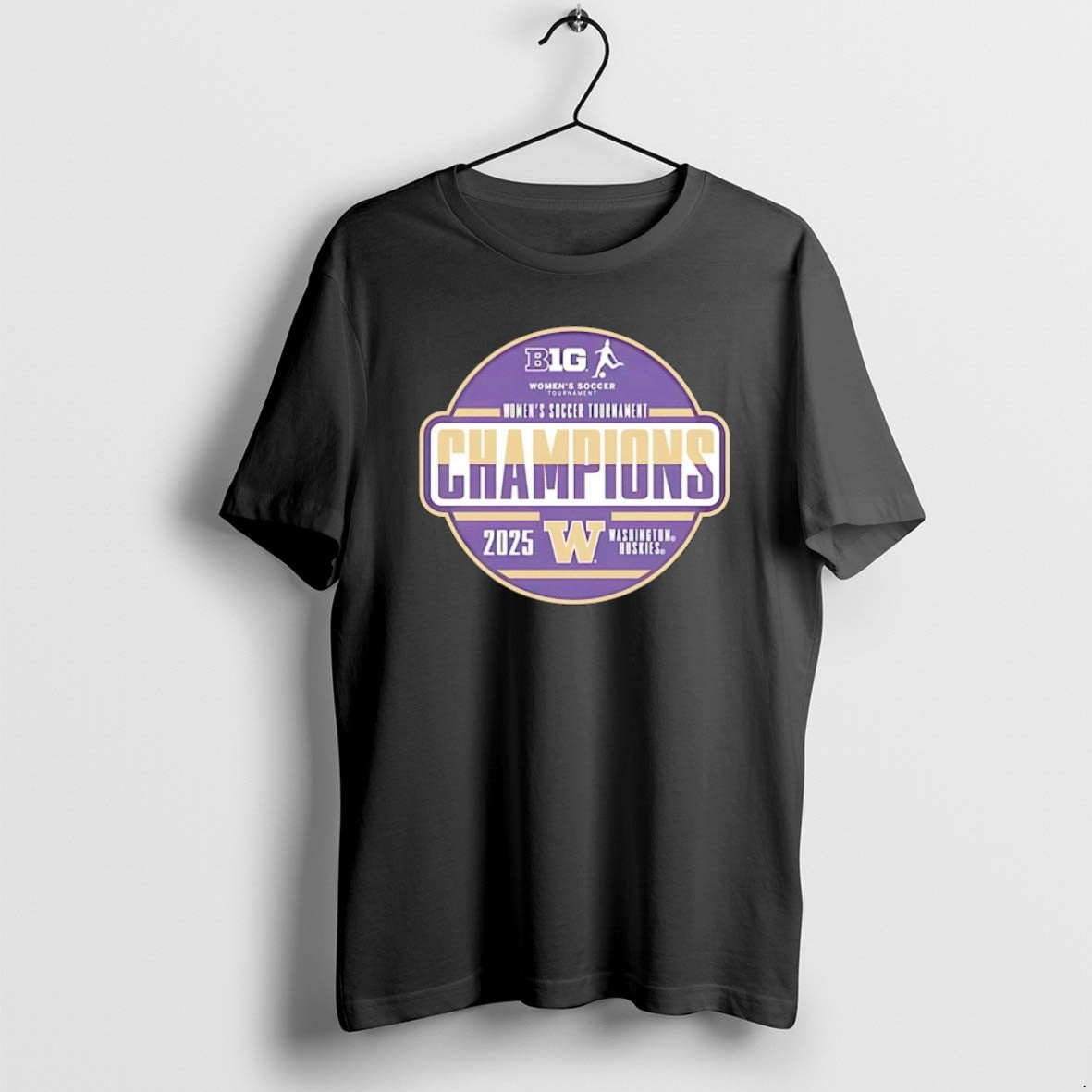 Official Washington Huskies 2025 Big Ten Womens Soccer Tournament Champions Christmas