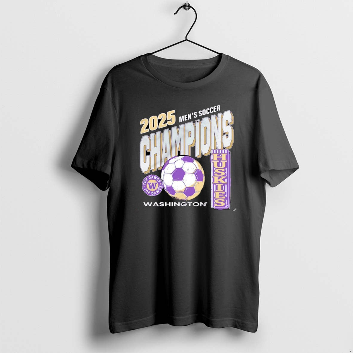 Official Washington Huskies 2025 Mens Soccer Champions Vintage Christmas