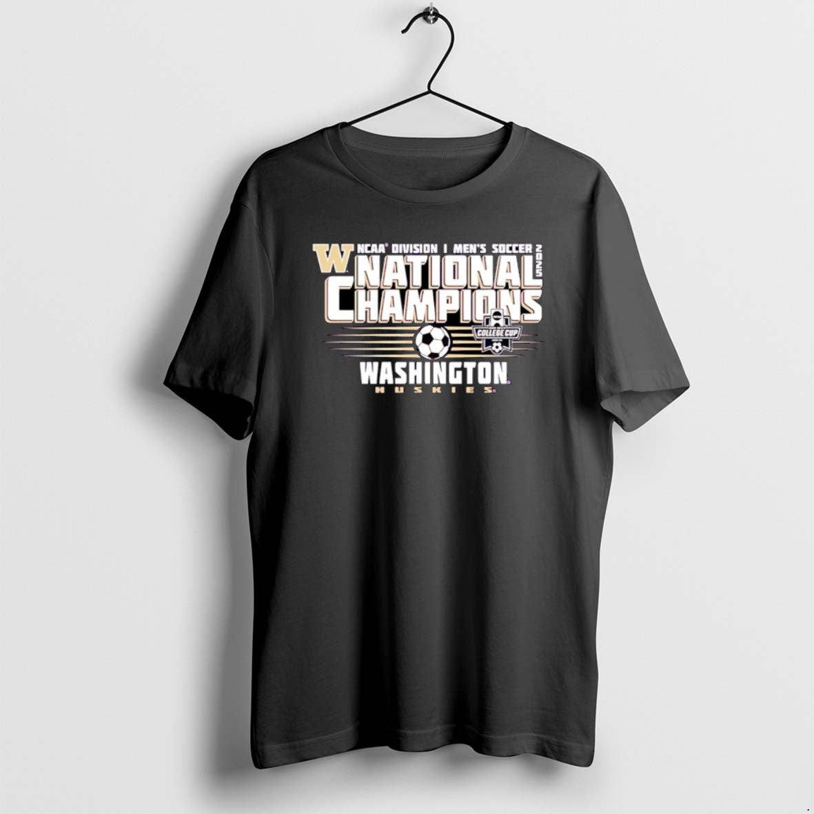 Official Washington Huskies 2025 Mens Soccer National Champions Christmas