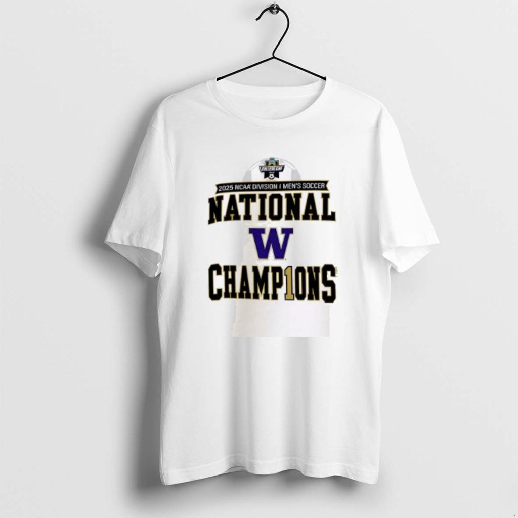 Official Washington Huskies 2025 Ncaa Di Mens Soccer Season National Champions