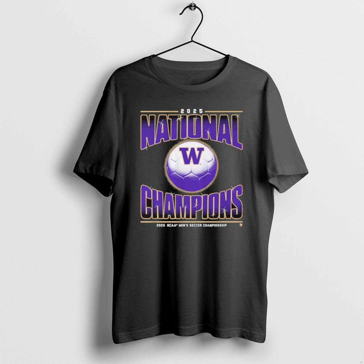 Official Washington Huskies Mens Soccer Championship 2025 National Champions