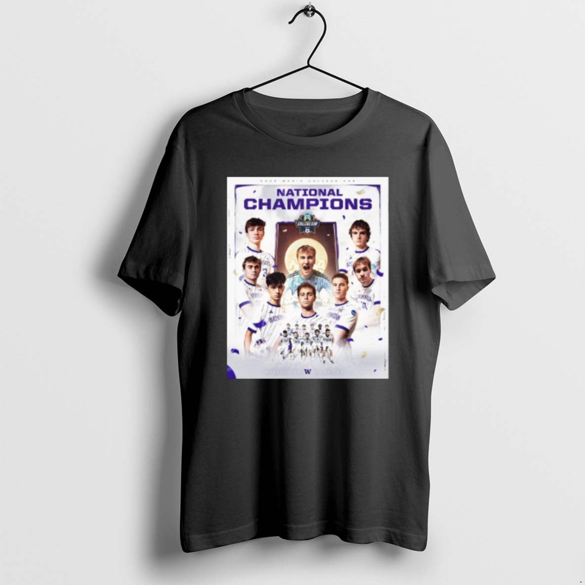 Official Washington Huskies Mens Soccer National Champions First Time