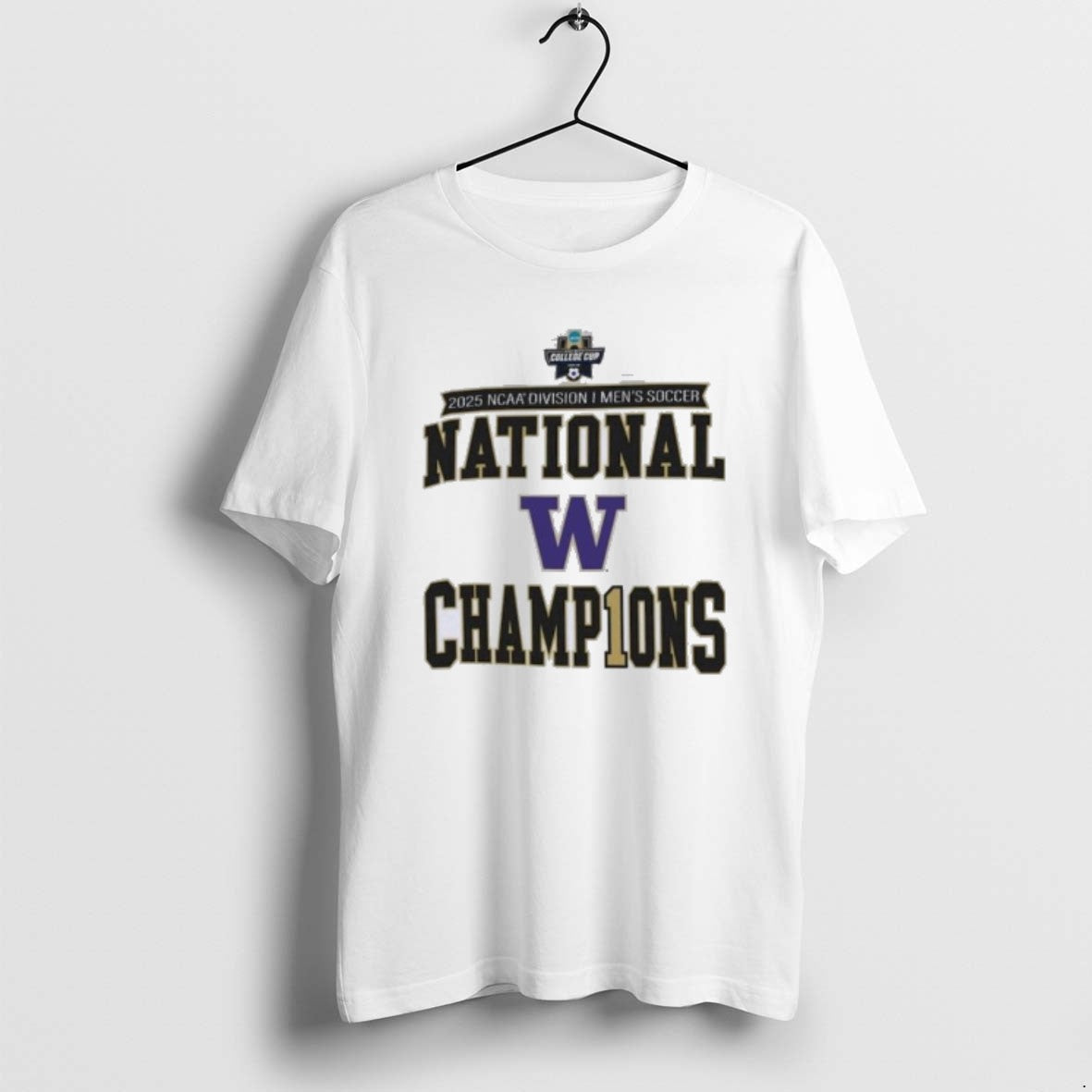 Official Washington Mens Soccer 2025 Ncaa National Champions