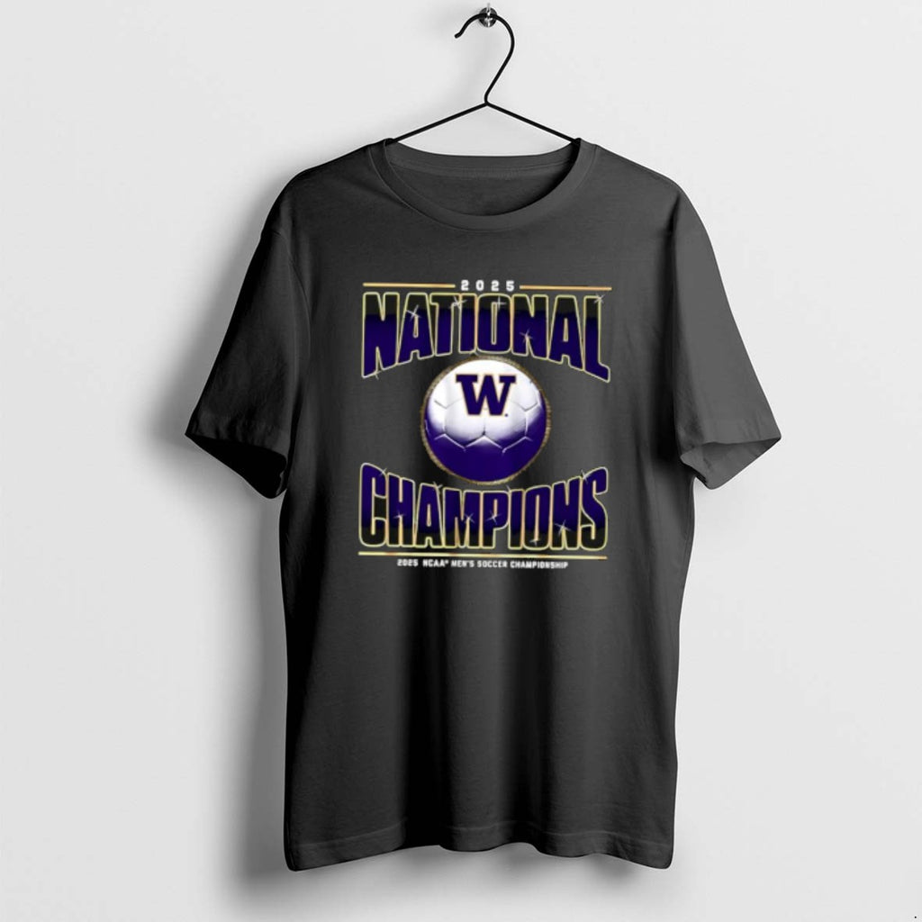 Official Washington Mens Soccer 2025 National Champions