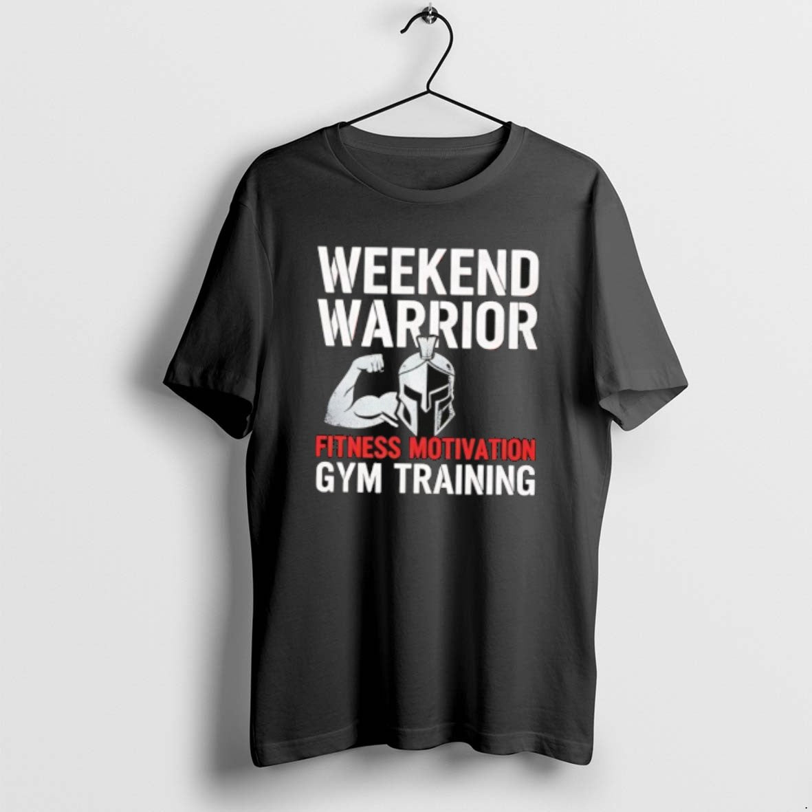 Official Weekend Warrior Fitness Motivation Gym Training Graphic