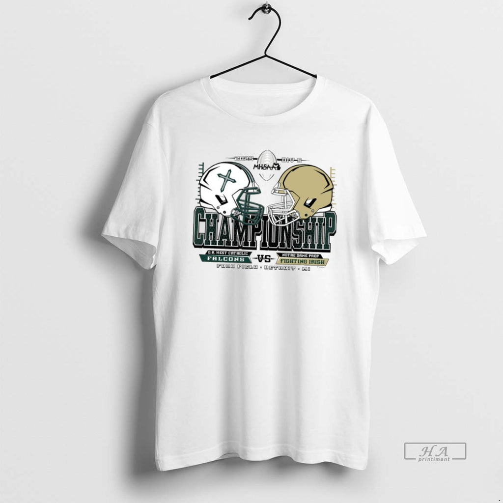 Official West Catholic Falcons Vs Notre Dame Prep 2025 Mhsaa Football Division 5 Championship