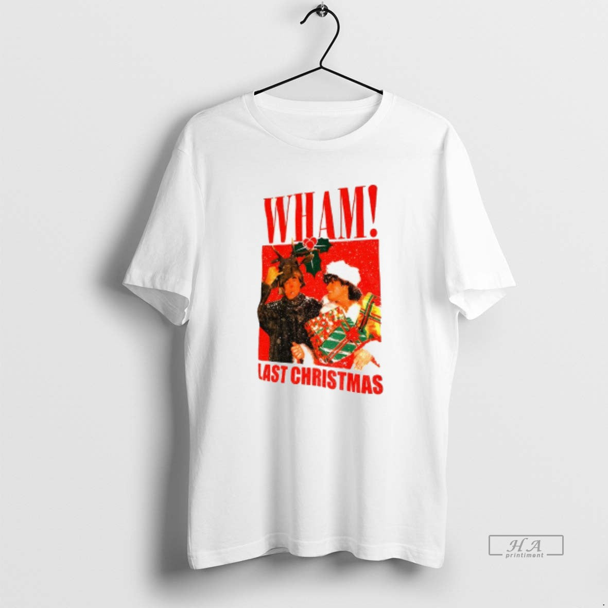 Official Wham Band Santa Claus Last Christmas Vintage