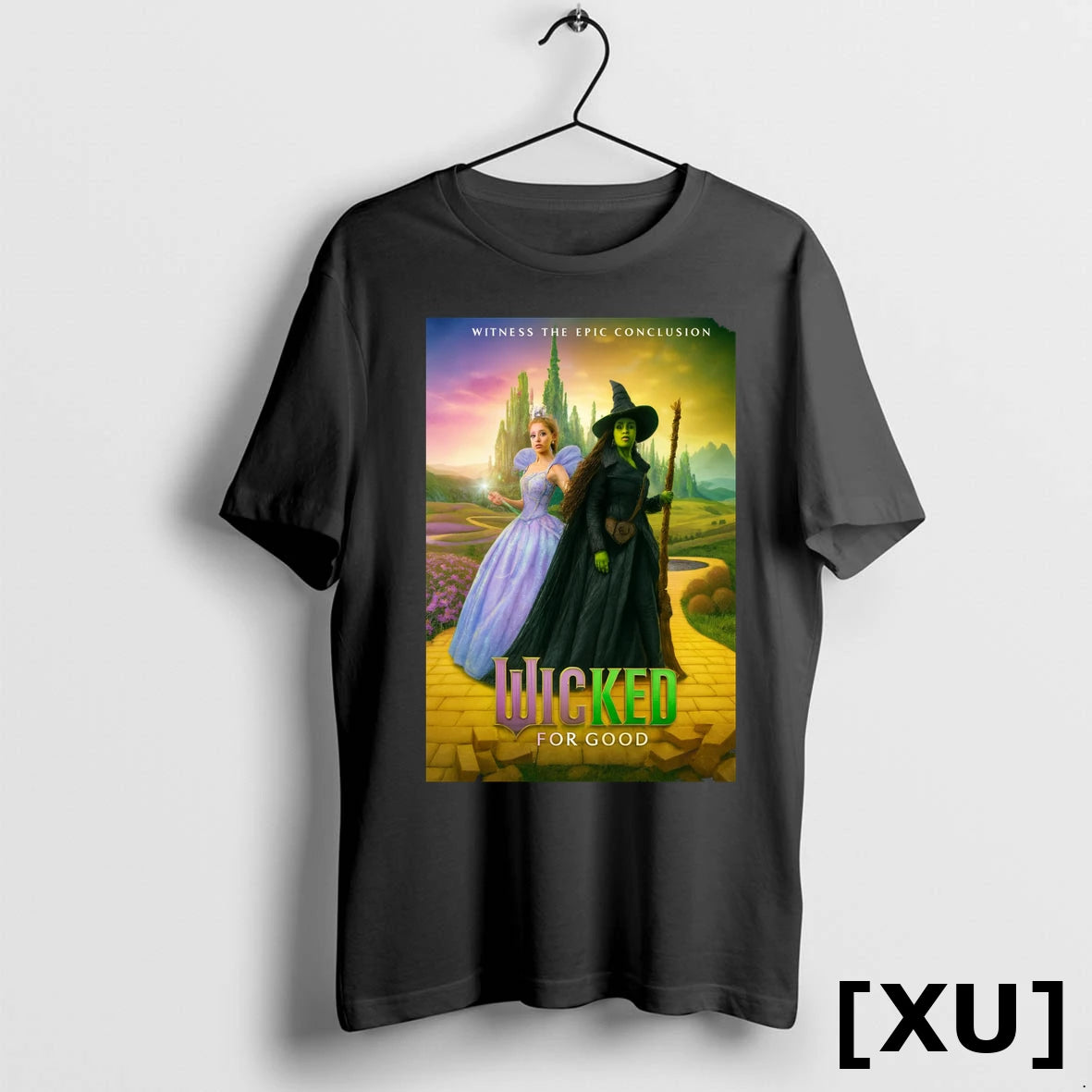Official Wickedforgood Elphaba Glinda Poster Tee Tshirts Sweater