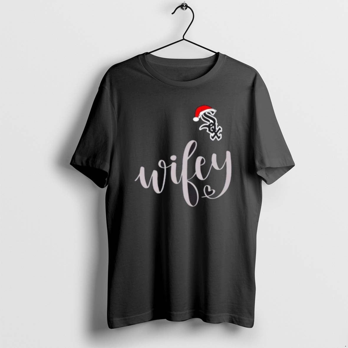 Official Wifey Chicago White Sox Santa Hat Merry Christmas