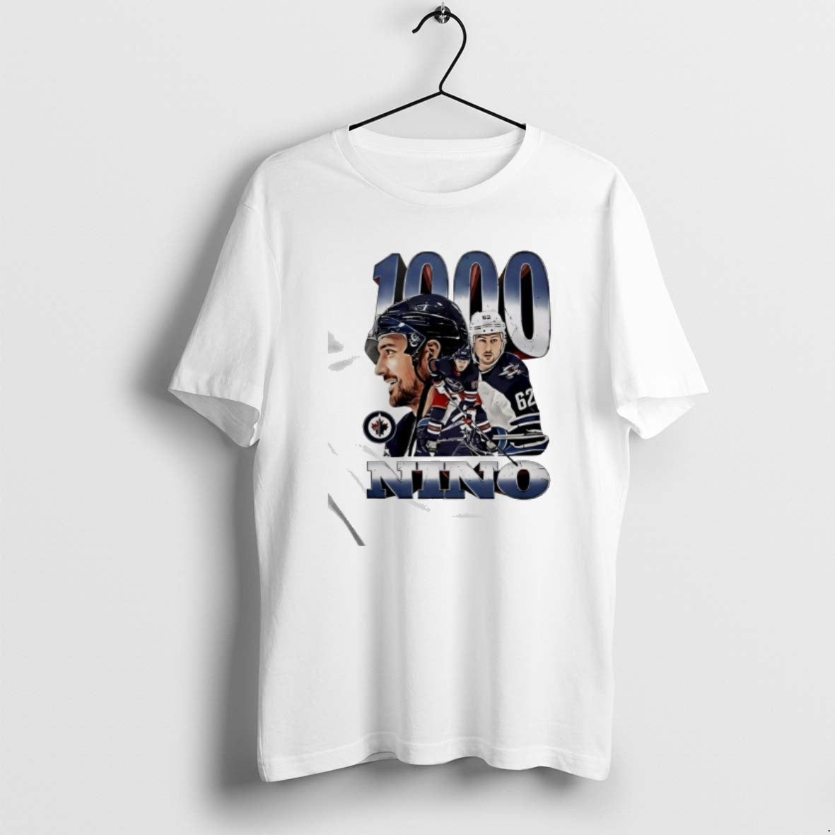 Official Winnipeg Jets 1000 The Nino 1990