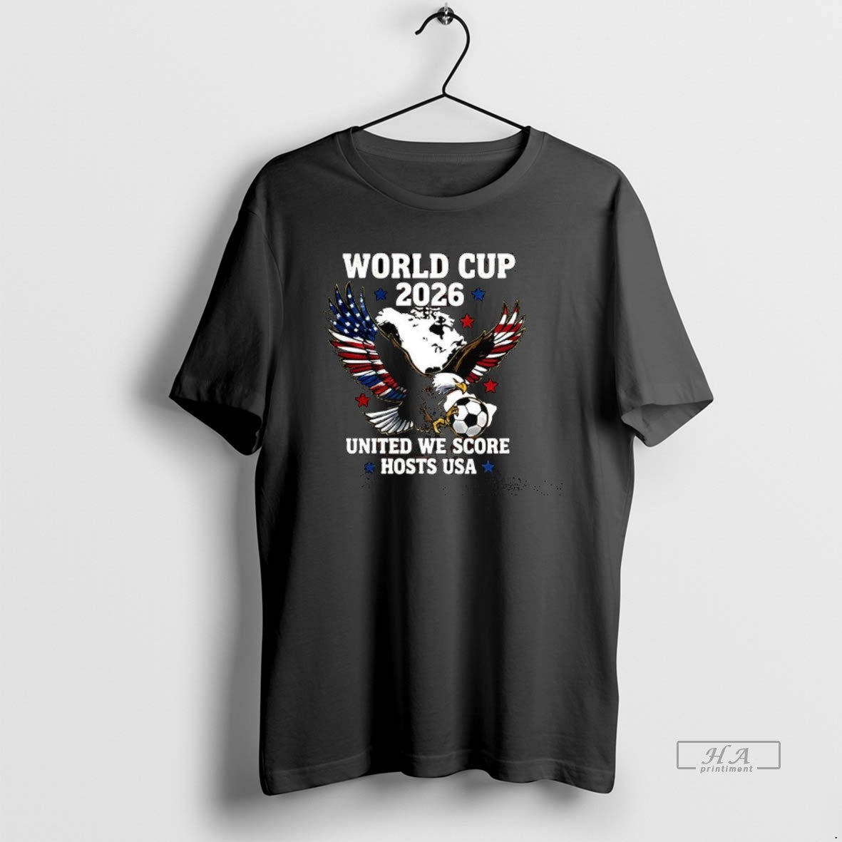 Official World Cup 2026 Bald Eagle Soccer United We Score Host Usa