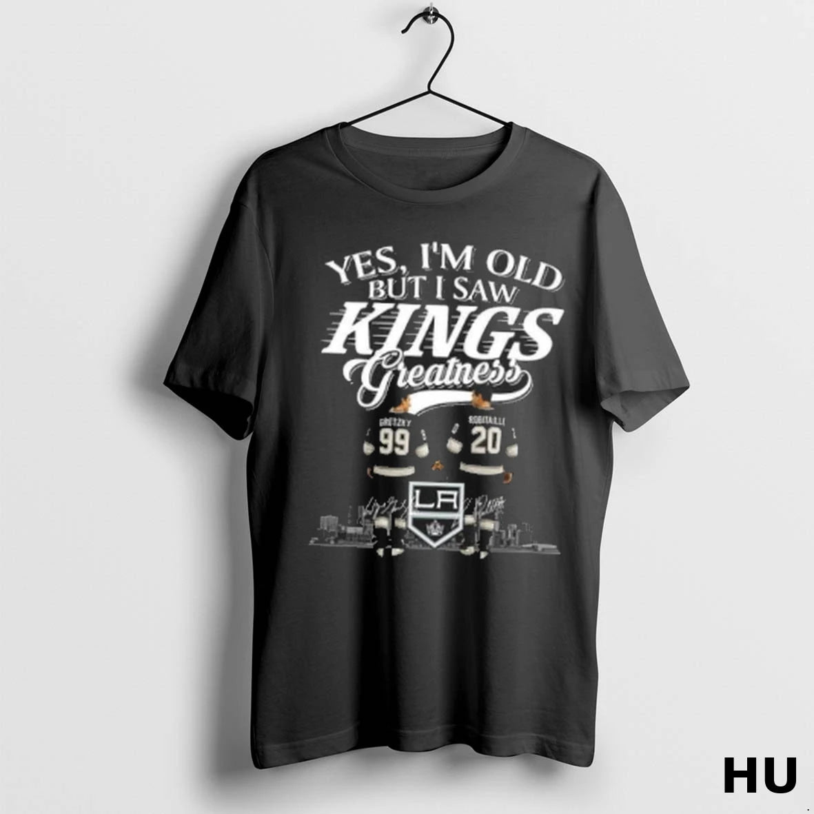 Official Yes Im Old But I Saw Los Angeles Kings Greatness Gretzky And Robitaille Legends