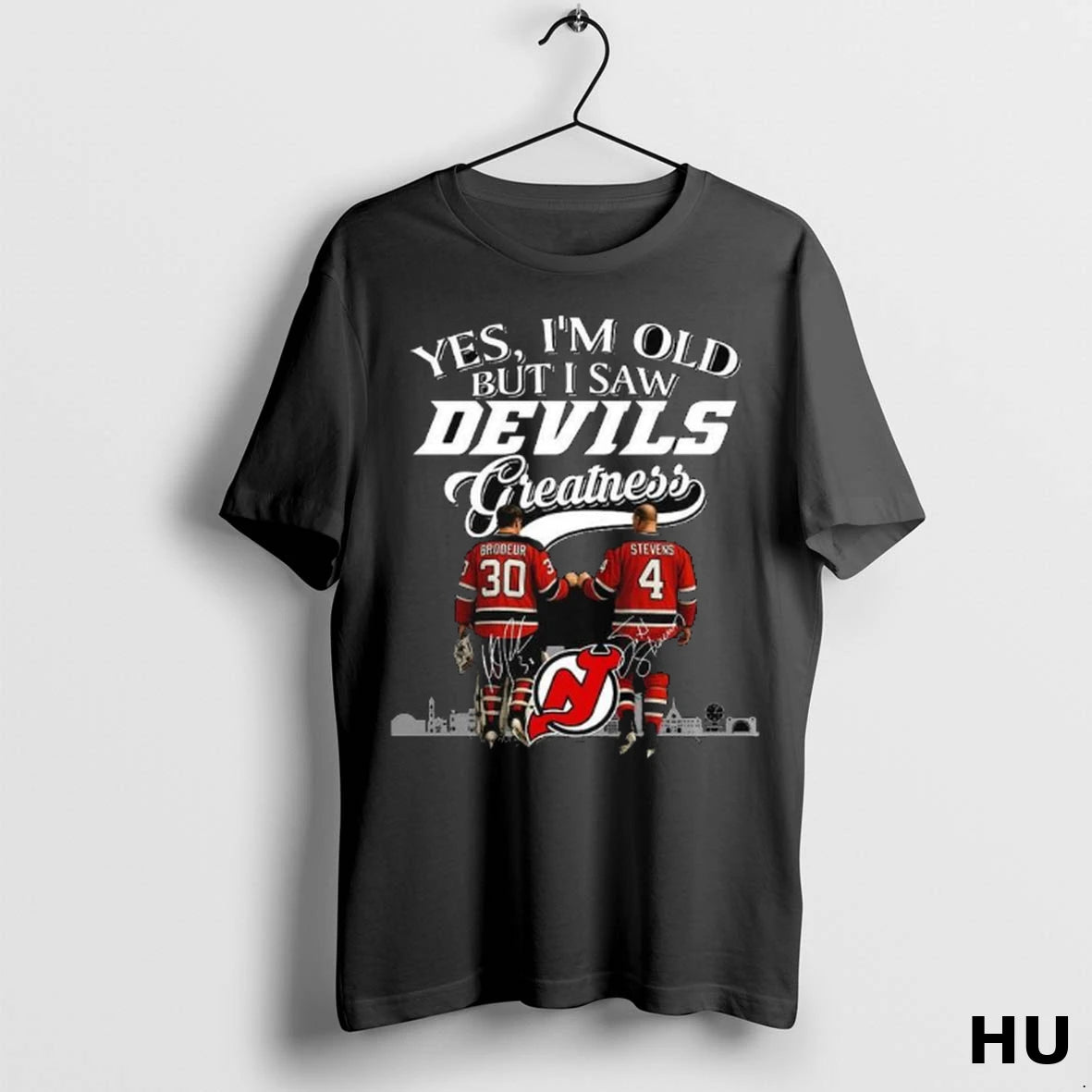 Official Yes Im Old But I Saw New Jersey Devils Greatness Legends Brodeur And Stevens