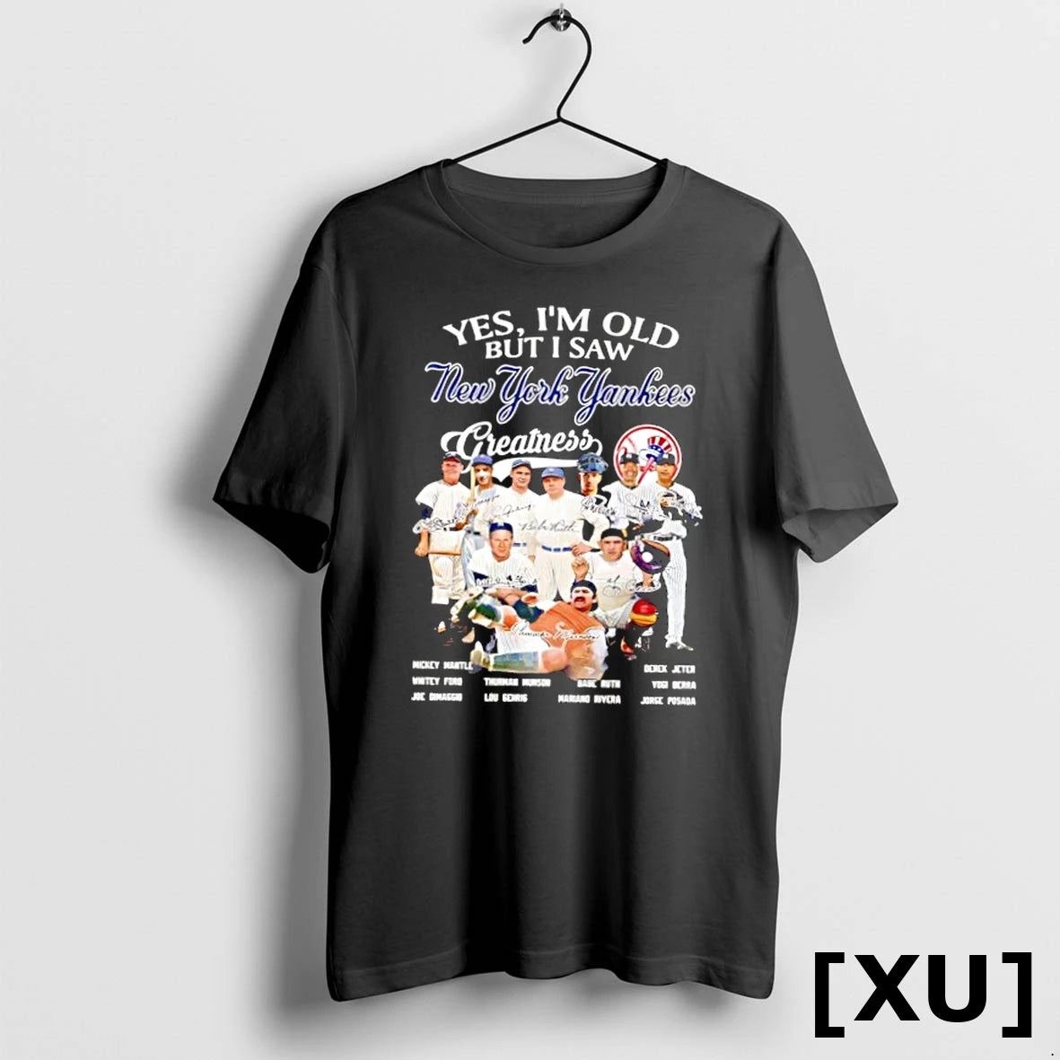 Official Yes Im Old But I Saw New York Yankees Greatness Signatures Tshirts Sweater