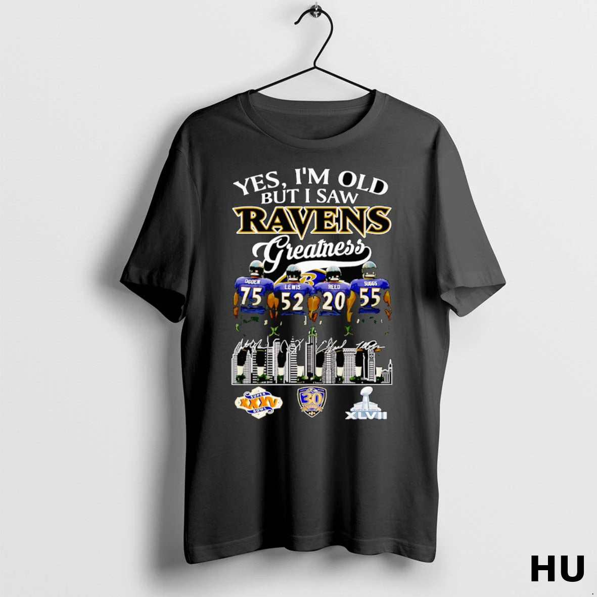 Official Yes Im Old But I Saw Ravens Greatness Ogden Lewis Reed And Suggs