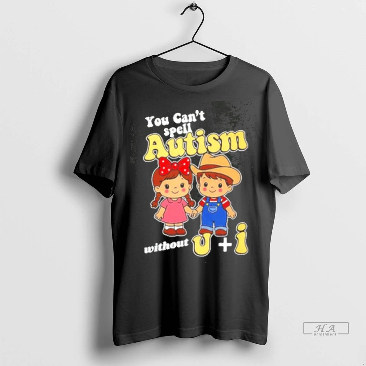 Official You Cant Spell Autism Without Ui Tee Tshirts Sweater